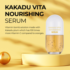 Vitamin bomb solution made with Kakadu plum which has 100 times more Vitamin C compared to oranges.